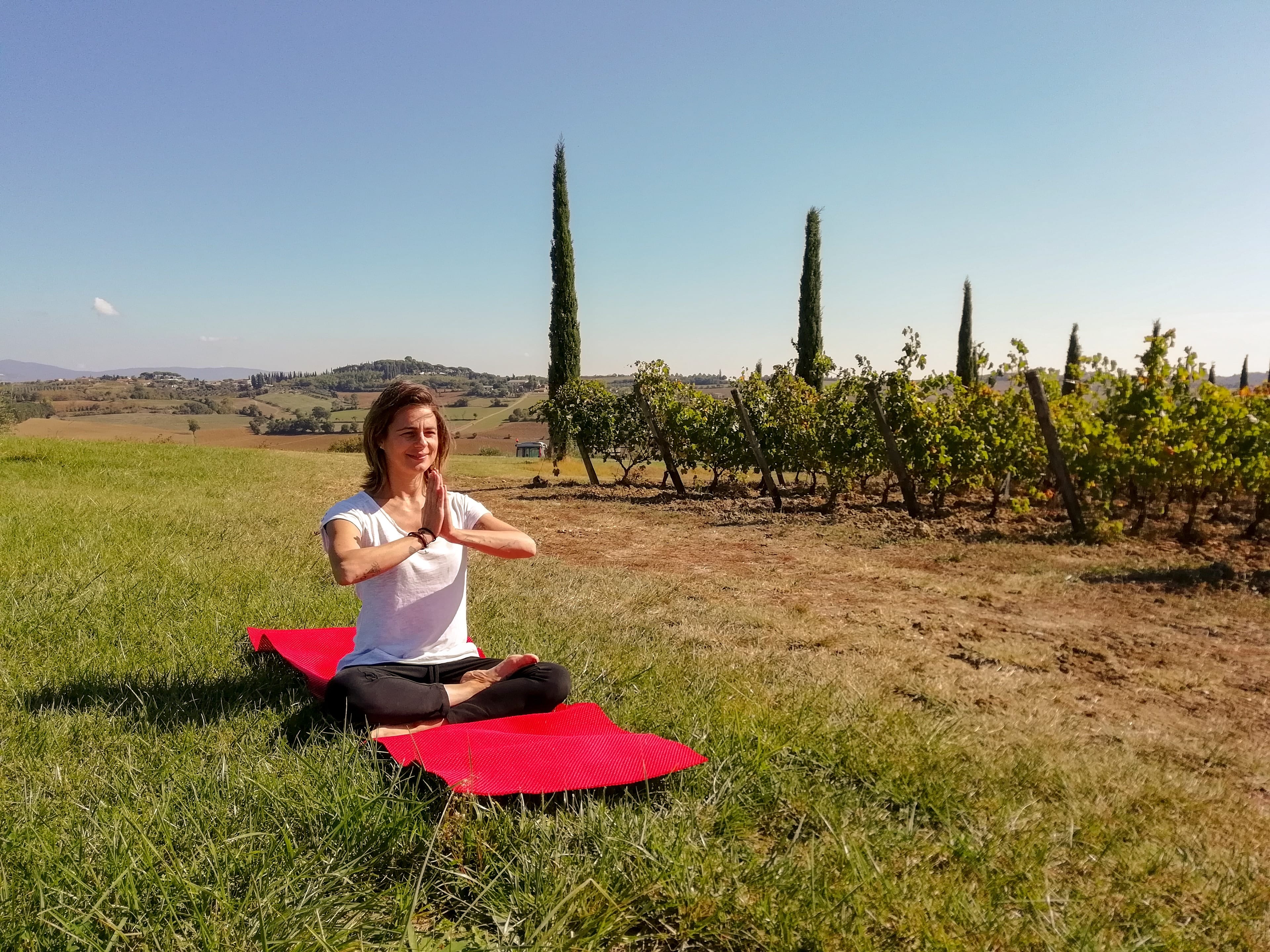 Fitness Tuscany - yoga & wine